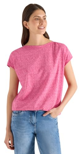 Damen Shirt im Ausbrenner-Look mit Boatneck