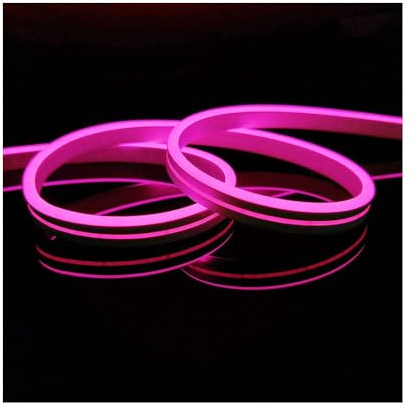 Striscia al neon LED flessibile impermeabile 5M, nastro in corda in silicone 12V, 1 pz