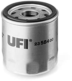 UFI Filters, Filtro Olio 23.584.00, Filtro Olio per Ricambio, Adatto a Auto, Applicabile su Diversi Modelli Citroen, Ford e Peugeot