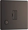 BG Electrical Screwless Flat Plate Fused Connection Unit with Cable Outlet