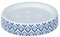 WENKO Seifenablage Lorca Keramik - Seifenschale, Keramik, 11 x 2.5 x 11 cm, Blau, 2.5 x 11 x 11 cm