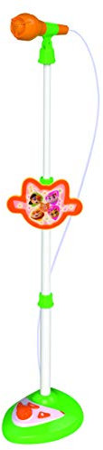 Smoby 44 Gatti Microfono con Asta, Incluse 4 Canzoni, luci e Suoni. + 5 Anni Art. 7600520127