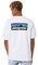 Patagonia, Men's P-6 Logo Responsibili-Tee®, T-Shirt, Weiß, L, Mann