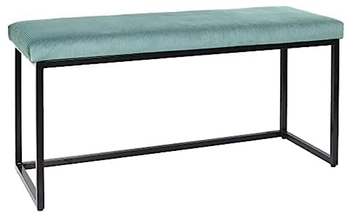 THE HOME DECO FACTORY Banco 100x39 H.49 CM Azul