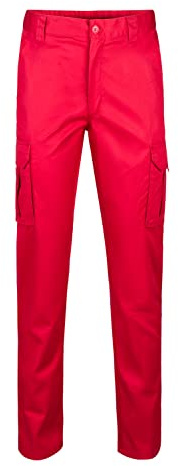 Velilla 103001; Hose mit Mehreren Taschen; Farbe Rot; Größe 46