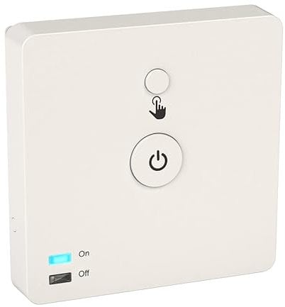 Lightwave LP92 Smart Heating Switch with Energy Monitoring, 3680W, White - Works with Alexa, Google Assistant, HomeKit. iOS & Android Compatible