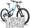 unleazhed Bike Protection BP01 Frame Edition Girls Shred White GLÄNZEND| Rahmenschutzfolie für Mountainbikes | Made in Germany | 35 -teiliges komplett Rahmenschutz-Set | extrem reißfest