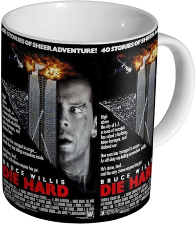Die Hard Classic 89 Poster – Keramik 325 ml Tee-/Kaffeetasse