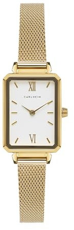 Carlheim Women's Watches Mila Petite Square 2620, White