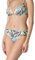 LOVABLE Slip Taille Haute Printed Shiny Micro Bikini, Impression Tropicale, XL Femmes