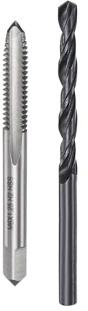 QUARKZMAN Gewindebohrer Set M6x1.25/4.7 mm Gewindeschneidwerkzeug | Gewindeschneider- und Bohrer set