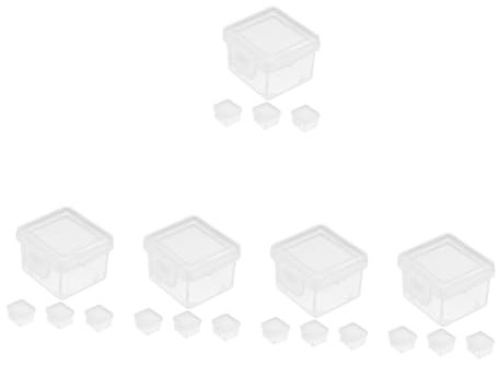 Garneck 20 Stück Käse Aufbewahrungsbox Mit Deckel Butterdosen Servierboxen Mittagessen Fleischbehälter Für Kühlschrank Kühlschrank Behälter Multifunktions Käseboxen