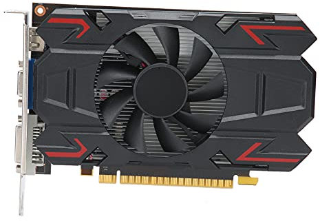 XTevu Graphics Card,ATI HD6770 Gaming Graphics Card, 4GB 128Bit DDR5 Computer Video Card PCI Express 2.0 Graphics Slot,Network Gaming Accessories