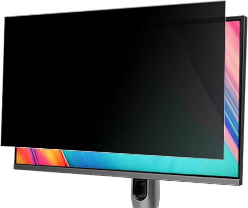 Kelepu Pantalla de privacidad de computadora de 24 Pulgadas para Monitor de Pantalla Ancha con relación de Aspecto 16:9, protección para los Ojos, Filtro de privacidad para Monitor