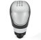 XUBOR 5-Gang-Schaltknauf, for Ford, for Focus, 2 MK2 FL MK3 MK4 MK7, for Mondeo, for Galaxy, for Fiesta, Silber-Schwarz-Zubehör Automatischer Schaltknauf(Chrome)