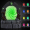 CZYY DND Glowing Portal Resin Miniature with Color-Changing LED Lights - Magic Portal Terrain, RPG Scenery for Tabletop Wargaming, Dungeons & Dragons and Warhammer