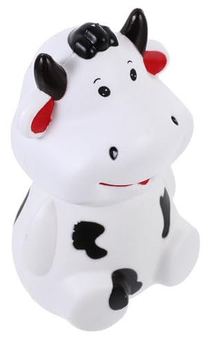 DRESSOOS Hucha De Vaca Adorable para Ahorro Alcancía De Decorativa Caja De Monedas para Hogar y De Cumpleaños