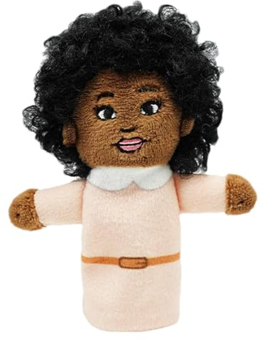 Fingerpuppenspielzeug für Finger, Handpuppen, schwarze Menschen – Handpuppe, Rollenspielzeug, Plüsch, afrikanisches Cartoon, Schwarz, Menschen, Märchen, Marionette, Mitglieder der Familie Ehemann