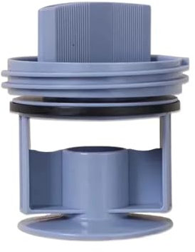 ZWFYJEWU Couvercle De Filtre De Pompe De Vidange De Linge 9000969315, Compatible avec Siemens, Compatible avec Bosch, Lave-Linge À Tambour IQ500, IQ300, IQ700(Blue)