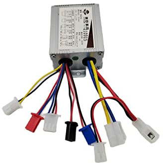 ZQINGQING E-Bike-Controller Elektrisches Fahrrad Fahrrad Scooter Brushed DC Motor Controller 24V 36V 48V 500W 350W 250W Brushed Motor Controller(36V 500W)