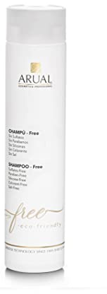 ARUAL Champú Free Sin Sulfatos, Sin Parabenos, Sin Silicona 250 Ml, Cedro, 300 Gramo
