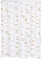 RIDDER Duschvorhang Folie ca. 120x200 cm, Sylt, beige, inkl. Ringe | 100% Wasserdicht | Vögel