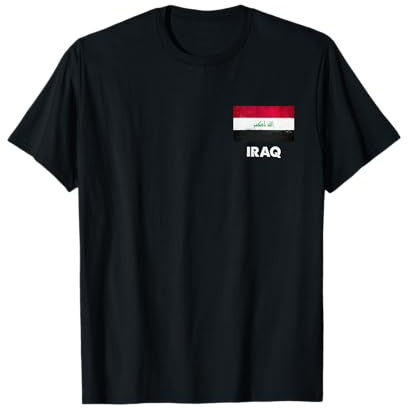 Irak Fahnentrikot | Irakisch T-Shirt