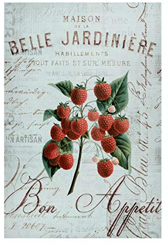 Bilderwelten Pizarra magnética - Shabby Chic Collage - Raspberries 90x60cm