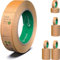 Pandabode Paper Packing Tape 24mm x 50m Strong, Sticky, Recyclable Brown Kraft Paper | 1/3/6/12 Eco Essentials for Parcel Packaging, Moving and Multi-use | 50 Metre Rolls (1)