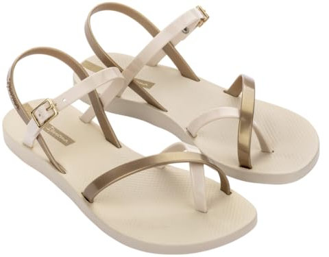 Ipanema Damen Fashion Sand Viii Fem Sandalen, Beige Gold, 40 EU