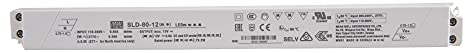 SLD-80-12 LED Netzteil Trafo Mean Well SLD-80-12 LED-Trafo, 80 W 12 VDC 6,6 A IP20 Möbelzulassung PFC-Schaltkreis LED Transformator für LED Beleuchtung