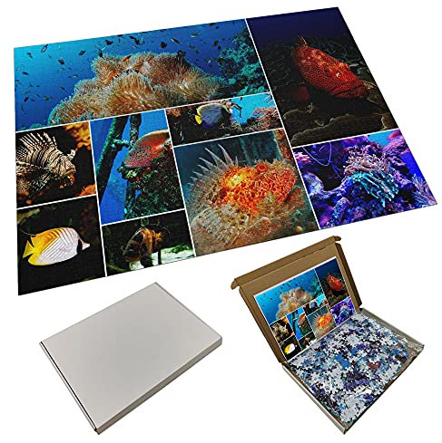 Personalised Collage 1000 Piece Jigsaw Puzzle Any Image & Text