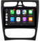 ACAVICA Android 9 Pulgadas Radio Coche para Benz Clase C W203 2000-2004 Bluetooth Car Estéreo Navegador GPS con Soporte de Pantalla Táctil Inalámbrico Carplay WiFi 2+32GB