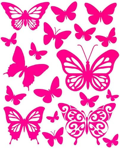 Netuno parches termoadhesivos mariposas 20x30 cm para planchar en ropa y accesorios decoración camisetas sudaderas mochilas gorras manualidades diy cubrir manchas