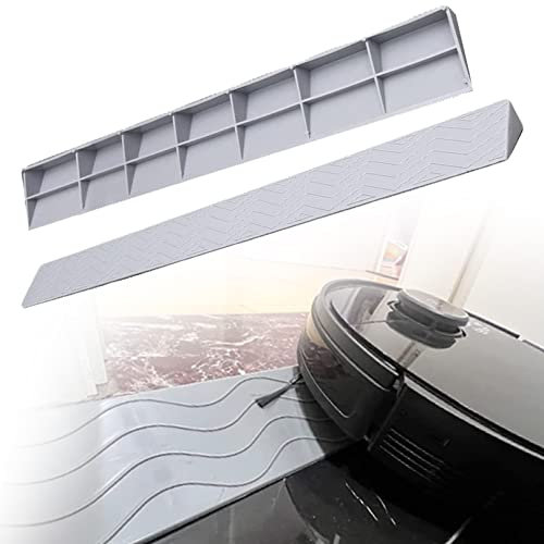 Rampa in gomma barbazzale per interni Rampe a soglia per uso domestico Rampa per sedie a rotelle Scooter Porte Cordolo Rampe per ingresso interni/esterni, 100 x 7,9 x 2 cm