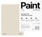 Hemway - Peel & Stick Sample for Our Premium Chalk Paint - Vanilla White | A5 Damage-Free, Accurate Colour Swatch | Easily Test Our Chalky Matt Shabby Chic Finishes for Interior Furniture & Walls