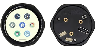 LILYGO T-Encoder-Pro ESP32-S3 Rotary Encoder Wireless Module TTGO Development Board with 1.2 Inch AMOLED Touch Display