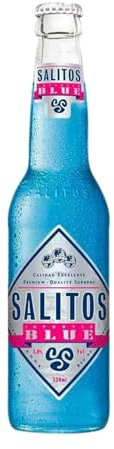 Bier 24 Einheiten Box Salitos Blue Drittel-Liter-Flasche 33 cl
