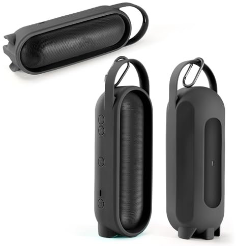 ZLiT Custodia protettiva in silicone per altoparlante Beats Pill (nero)