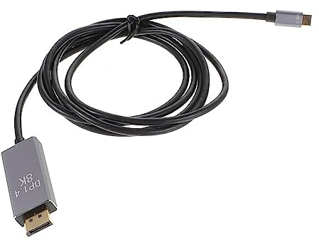 CAXUSD USB C to Cable Video Converter for Projector C to Displayport Compatible with Macbook Pro Galaxy