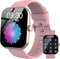 Smart Watch for Men Women Answer/Make Calls, 1.96 HD Screen Smart Watches with Heart Rate Sleep Monitor, Step Counter, 110+ Sport Modes, Fitness Tracker, IP68 Waterproof Smartwatch for Android iOS