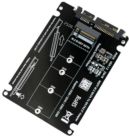 TENYELE Hard Disk Adapter B Key Hard Disk Adapter For 2230 2242 2260 2280 Hard Disk Adapter Card Installation