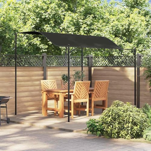 Gecheer Pavillon 3x2,4 m Anthrazit Gartenpavillon Partyzelt für Garten Strand Familien Festivals Grillfreunde