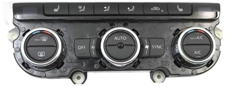 Auto Klimaanlage Bedienfeld Für VW Für Passat B7 Für CC Für Tiguan Für Golf 6 35D 907 044 35D907044ABCDEF Klimaanlagen-Bedienfeld AC-Sitzheizung(35D 907 044 B C D E)