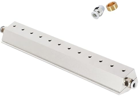 Soffiatore industriale a lama d'aria per rimozione di acqua e polvere, lama pneumatica in alluminio, compatibile con compressore d'aria