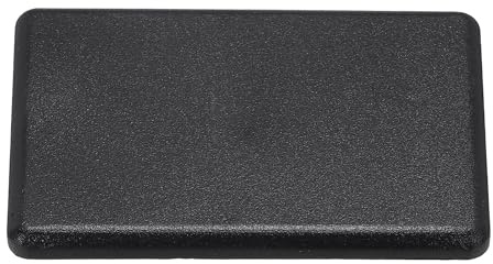 QUARKZMAN 12 Stück Endkappen Aluprofil 40x60, Schwarz | Aluminium Profil Abdeckkappen Kunststoff Schutzkappen Alu Profil Kappe Zubehör für Vierkantrohr Konstruktionsprofil