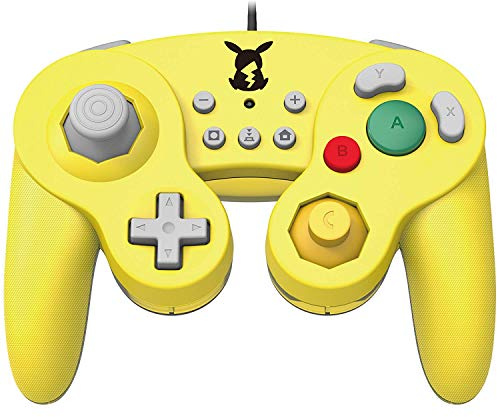Switch- Manette USB style Game Cube- Pikachu [Edizione: Francia]
