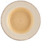 Home Tierra Set 6 Piatti Fondi, Stoneware, Dipinti a Mano, Avorio/Marrone, 22.5 cm