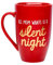 Pearhead All Mom Wants A Silent Night Mug, Novelty Christmas Mug, Mom Coffee Mug Gift, Holiday Drinkware Decor