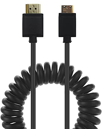 LOKEKE Cable de cable mini HDMI a HDMI 2.0 de 4K, adaptador de cable HDMI macho a mini HDMI macho, 4K x 2K a 60Hz compatible con cámara/videocámara(1,2 m)